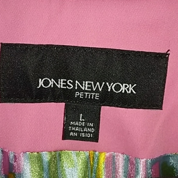 Jones New York pink trench coat - Picture 2 of 7